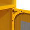 vidaXL Sideboard Mustard Yellow 100.5x39x107 cm Cold-rolled Steel