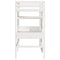 vidaXL Loft Bed Frame without Mattress White 75x190cm Solid Wood Pine
