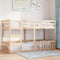 vidaXL Bunk Bed 80x200 cm Solid Wood Pine