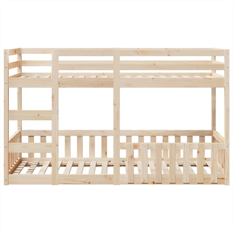 vidaXL Bunk Bed 80x200 cm Solid Wood Pine