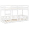 vidaXL Bunk Bed White 80x200 cm Solid Wood Pine
