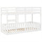 vidaXL Bunk Bed White 90x190 cm Solid Wood Pine