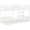 vidaXL Bunk Bed White 90x190 cm Solid Wood Pine