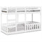vidaXL Bunk Bed White 90x190 cm Solid Wood Pine