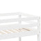 vidaXL Bunk Bed White 75x190 cm Solid Wood Pine