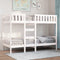 vidaXL Bunk Bed White 80x200 cm Solid Wood Pine