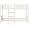 vidaXL Bunk Bed White 80x200 cm Solid Wood Pine