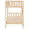 vidaXL Bunk Bed 90x200 cm Solid Wood Pine