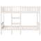 vidaXL Bunk Bed White 90x200 cm Solid Wood Pine