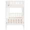 vidaXL Bunk Bed White 90x200 cm Solid Wood Pine