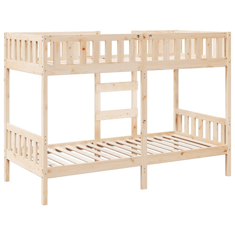 vidaXL Bunk Bed 90x190 cm Solid Wood Pine