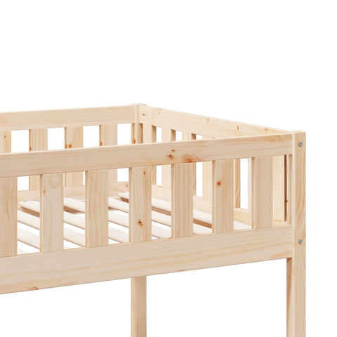 vidaXL Bunk Bed 90x190 cm Solid Wood Pine