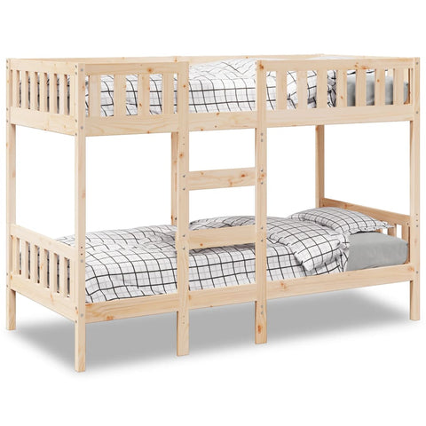 vidaXL Bunk Bed 90x190 cm Solid Wood Pine