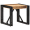 vidaXL Coffee Table 40x40x35 cm Solid Rough Wood Mango