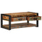 vidaXL Coffee Table Multicolour 90x50x38 cm Solid Wood Reclaimed