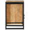 vidaXL Bedside Cabinet 40x40x59 cm Solid Rough Wood Mango