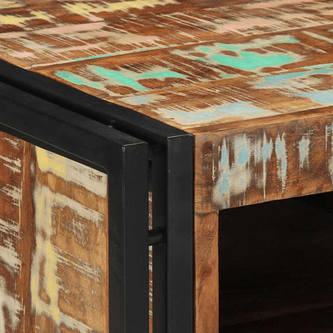 vidaXL Bedside Cabinet 40x40x59 cm Solid Wood Reclaimed
