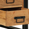 vidaXL Bedside Cabinet 40x40x59 cm Solid Wood Acacia