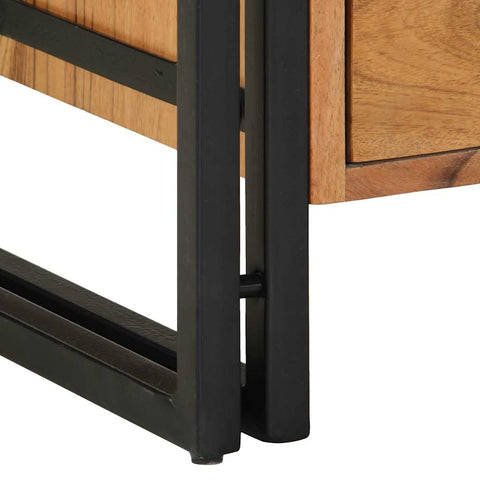 vidaXL Bedside Cabinet 40x40x59 cm Solid Wood Acacia
