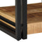 vidaXL Bedside Cabinet 40x40x50 cm Solid Rough Wood Mango