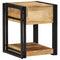 vidaXL Bedside Cabinets 2 pcs 40x40x50 cm Solid Rough Wood Mango