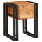 vidaXL End Table Other 30 x 30 x 40 cm Solid acacia wood and Metal