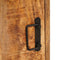 vidaXL Bedside Table Brown 35 x 33 x 48 cm Solid Mango Wood