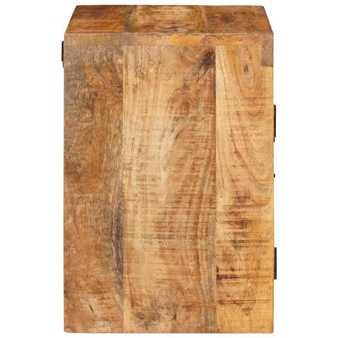 vidaXL Bedside Table 2 pcs Brown 35 x 33 x 48 cm Solid Mango Wood