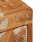 vidaXL Bedside Table Brown 35 x 33 x 48 cm Solid Wood Reclaimed