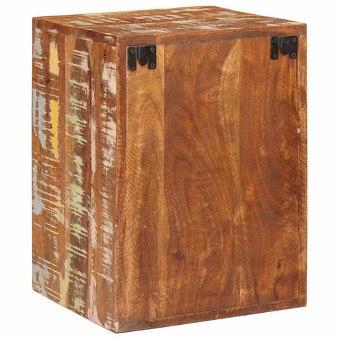 vidaXL Bedside Table Brown 35 x 33 x 48 cm Solid Wood Reclaimed