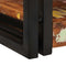 vidaXL Bedside Table 2 pcs Brown and black Solid Wood Reclaimed