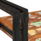 vidaXL Bedside Table 2 pcs Brown and black Solid Wood Reclaimed