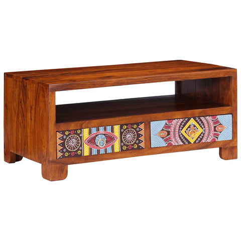vidaXL Coffee Table 90x50x40 cm Solid Wood Acacia
