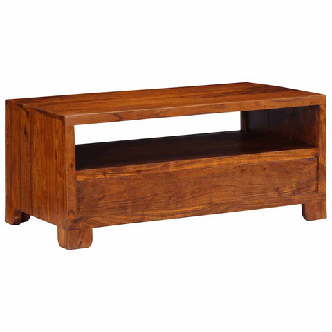 vidaXL Coffee Table 90x50x40 cm Solid Wood Acacia