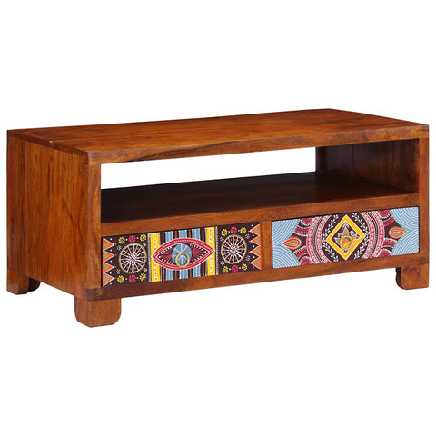 vidaXL Coffee Table 90x50x40 cm Solid Wood Acacia