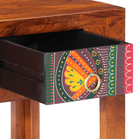 vidaXL Bedside Cabinet 40x40x36 cm Solid Wood Acacia