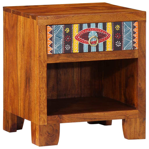 vidaXL Bedside Cabinet 2 pcs 40x35x45 cm Solid Wood Acacia