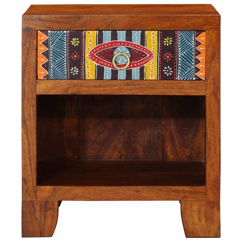 vidaXL Bedside Cabinet 2 pcs 40x35x45 cm Solid Wood Acacia
