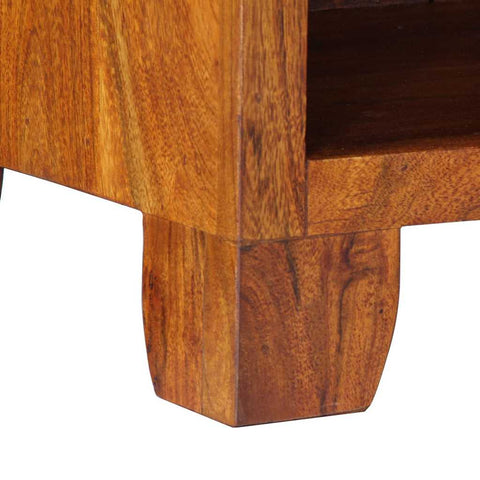 vidaXL Bedside Cabinet 2 pcs 40x35x45 cm Solid Wood Acacia