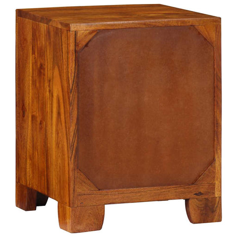 vidaXL Bedside Cabinet 35x35x45 cm Solid Wood Acacia