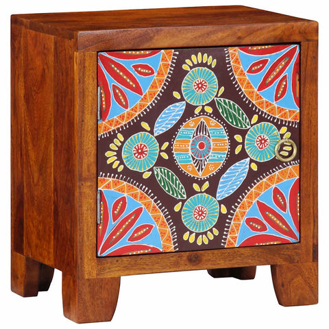 vidaXL Bedside Cabinet 2 pcs 40x30x45 cm Solid Wood Acacia