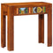 vidaXL Console Table 80x35x75 cm Solid Wood Acacia