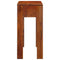 vidaXL Console Table 80x35x75 cm Solid Wood Acacia