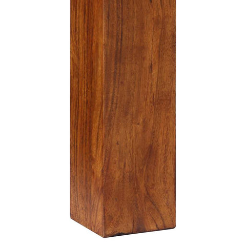vidaXL Console Table 80x35x75 cm Solid Wood Acacia