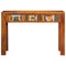 vidaXL Console Table 110x35x75 cm Solid Wood Acacia