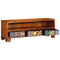 vidaXL TV Cabinet Multicolour 110x30x40 Solid Wood Acacia