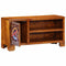 vidaXL TV Cabinet Multicolour 90x30x45 Solid Wood Acacia