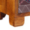 vidaXL TV Cabinet Multicolour 90x30x45 Solid Wood Acacia