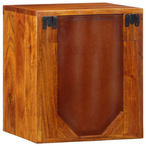 vidaXL Bedside Cabinet 2 pcs Brown 35 x 30 x 40 cm Solid acacia wood