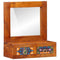 vidaXL Wall Cabinet Brown 40 x 20 x 50 cm Solid Acacia wood